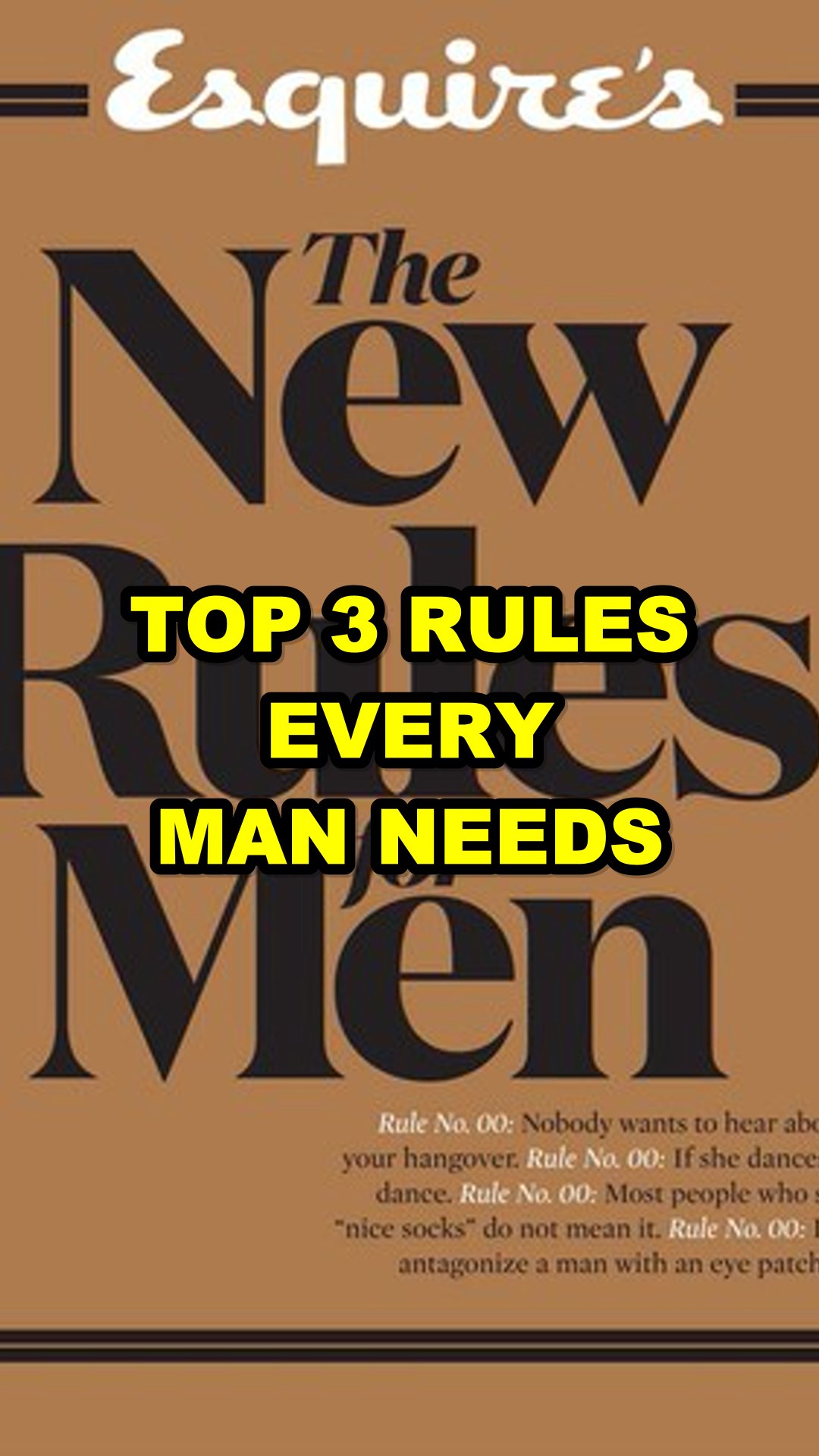 The New Rules for Men cover