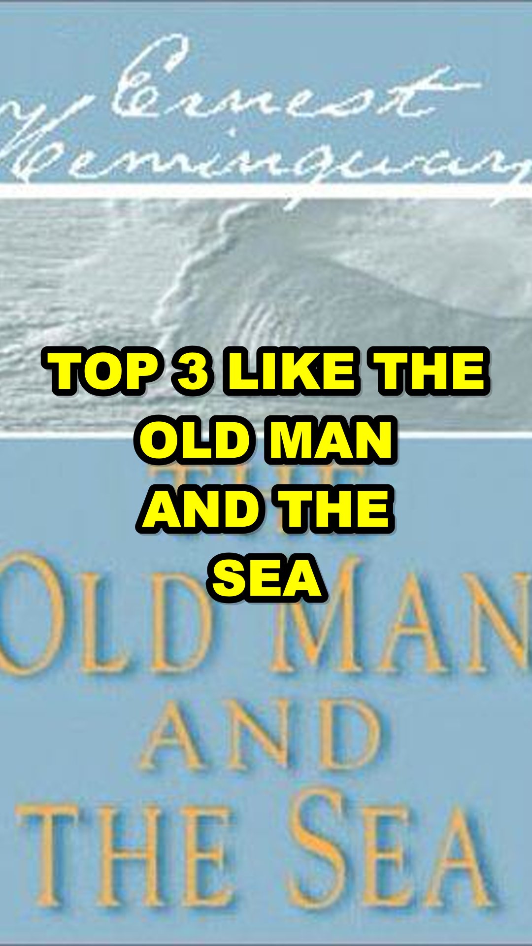 The Old Man and the Sea cover