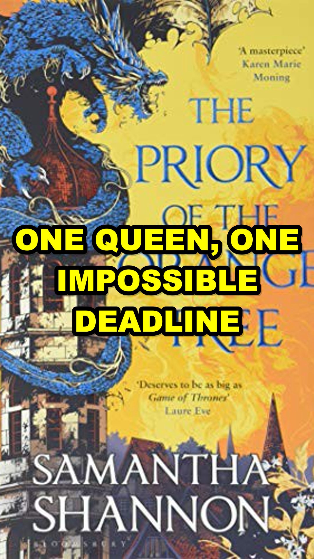 The Priory of the Orange Tree cover